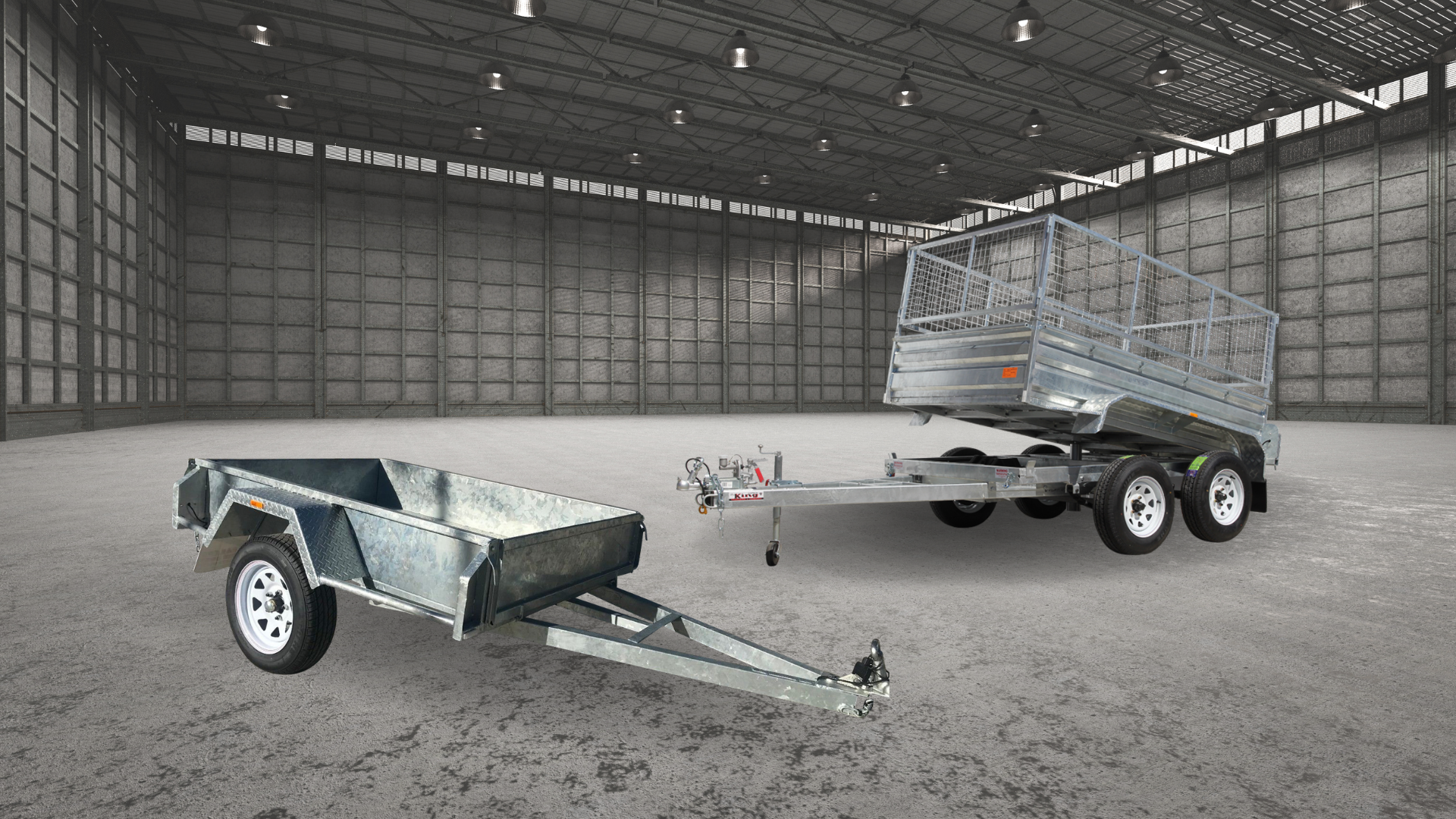 What is the difference between Single and Double Axel Trailers?