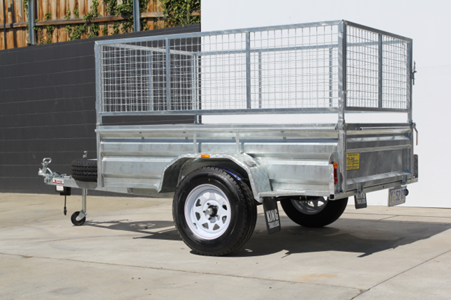 7 ' x 4'6"x 1'6" Sides ATM 750KG