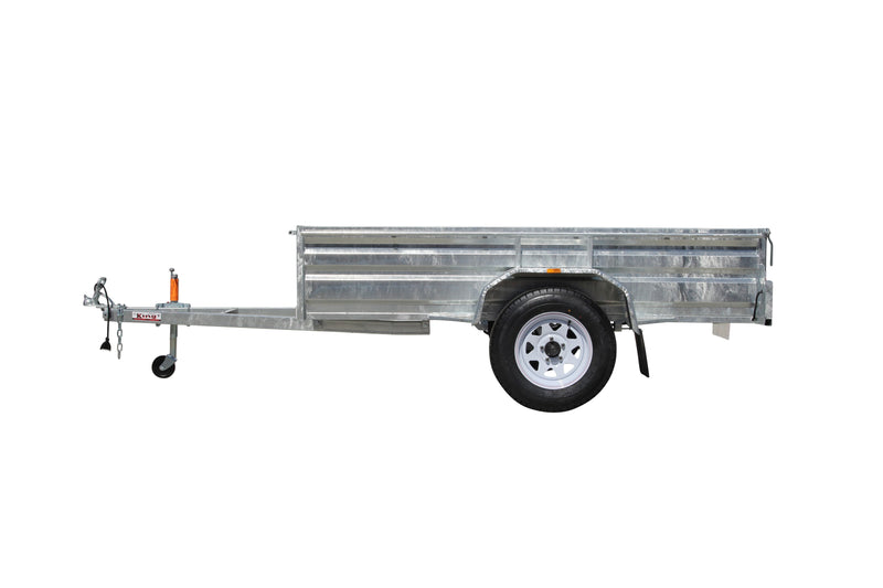 Box Trailer in galvanised finish